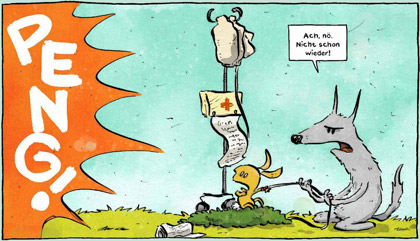 Illustration: Trip mit Tropf